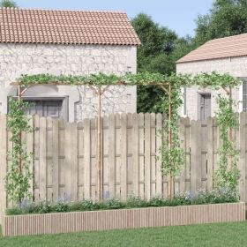 Pergola Bamboo 151.6"x15.7"x80.7"